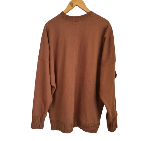 Monkey Time Japan Sweatshirt Brown Crew Neck - Picture 5 of 7